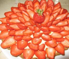 tarte aux fraises patissière