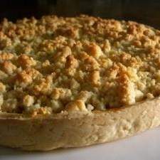 Tarte aux pommes crumble