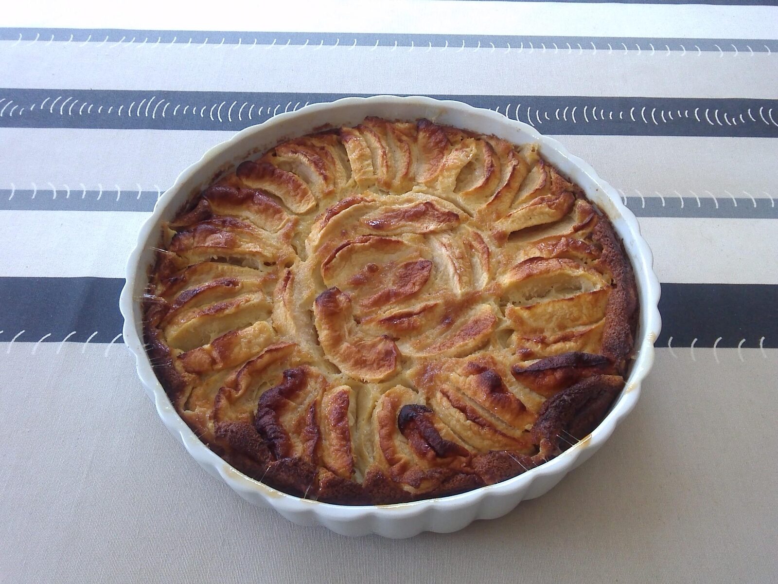 Tarte aux pommes sans pâte