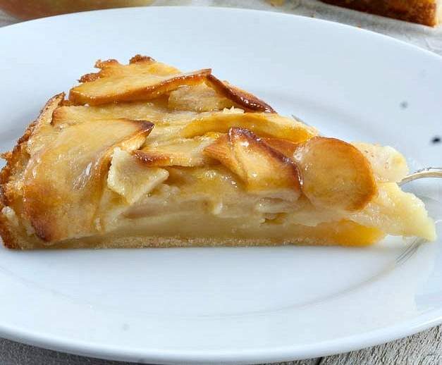 Tarte aux pommes style gâteau