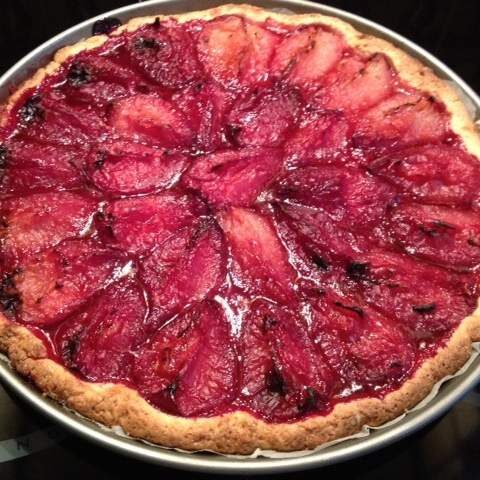 Tarte aux prunes