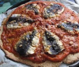 Tarte aux Tomates et Sardines fraîches