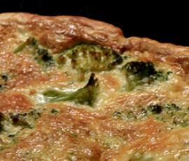 Tarte Brocolis & Roquefort