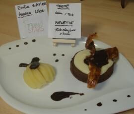 Tarte choco / poires d'Emilie