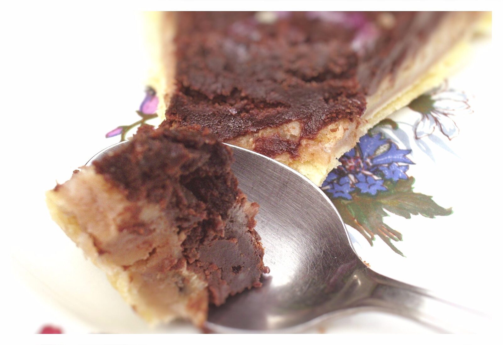 Tarte chocolat-banane