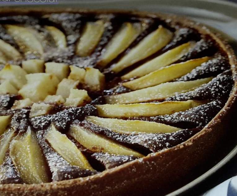 tarte chocolat poires