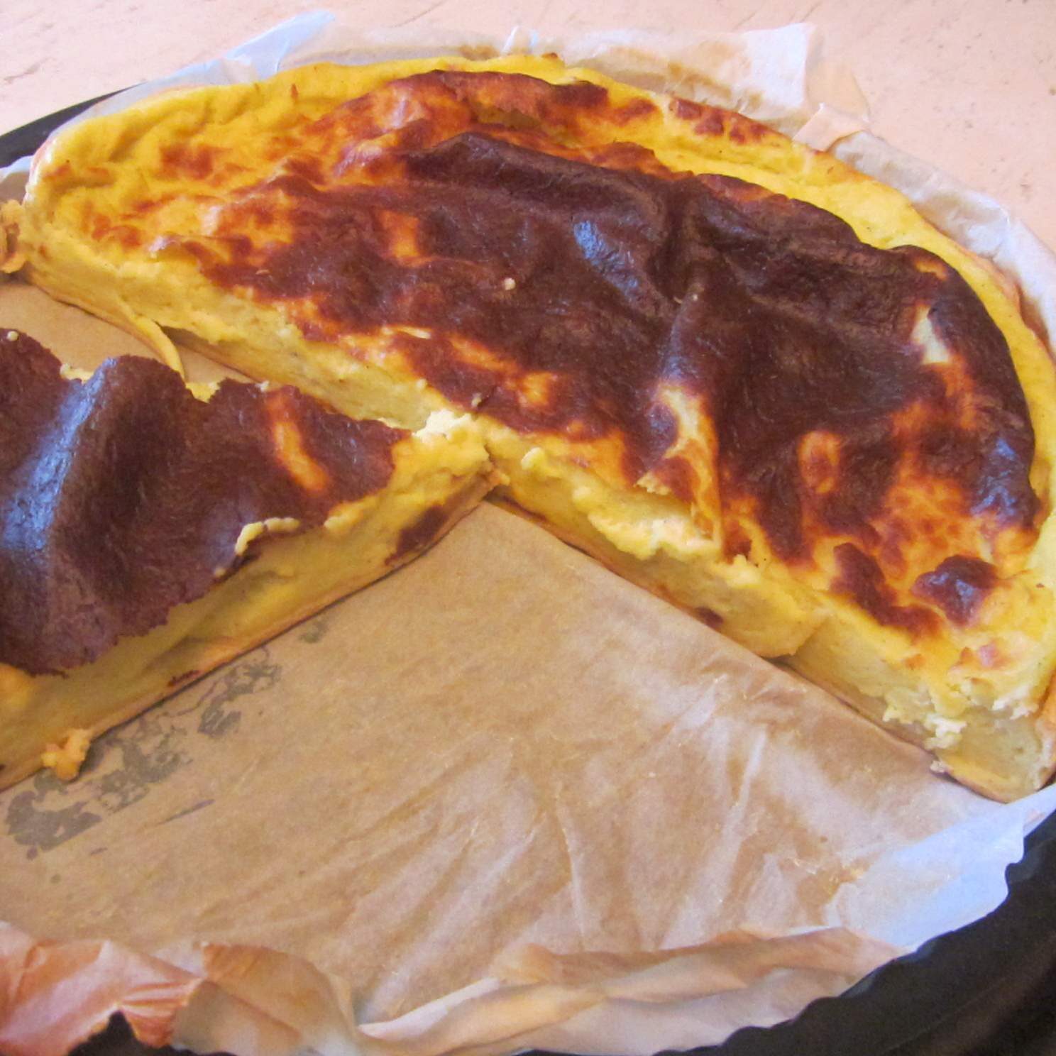 Tarte courgette/ chèvre spécial enfant