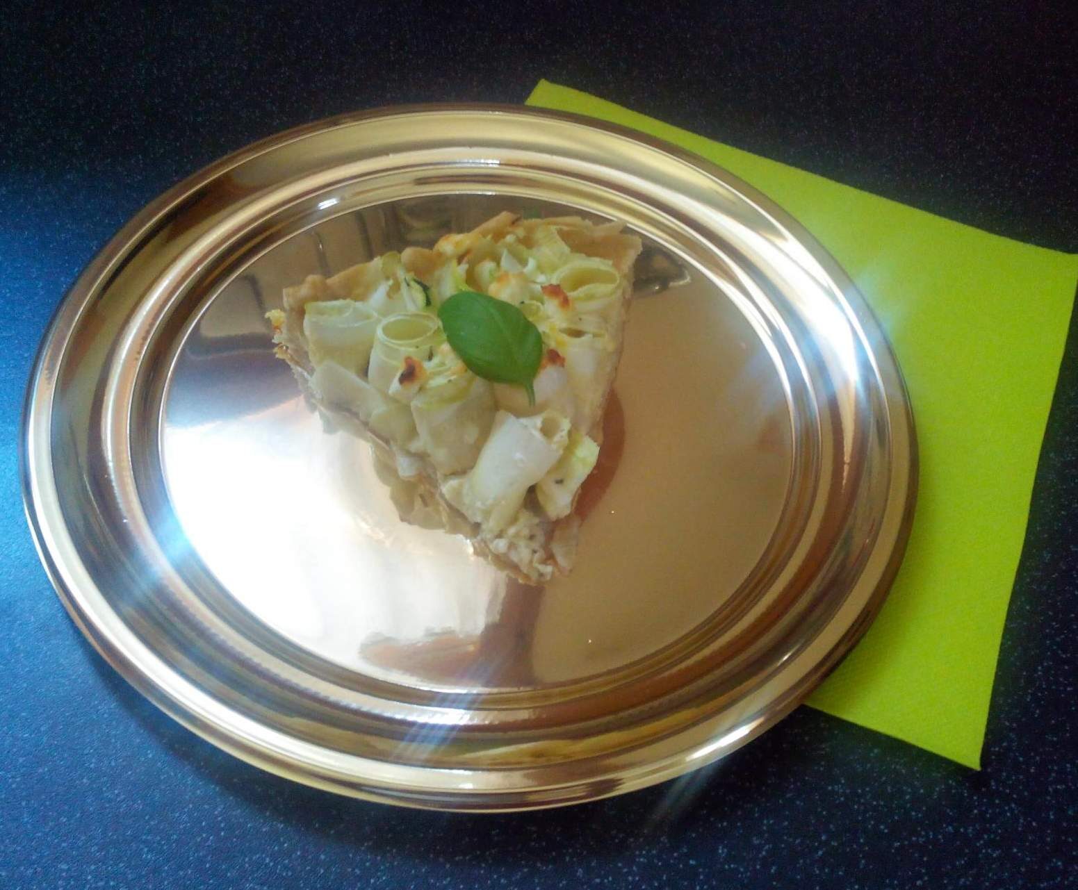 Tarte courgette feta