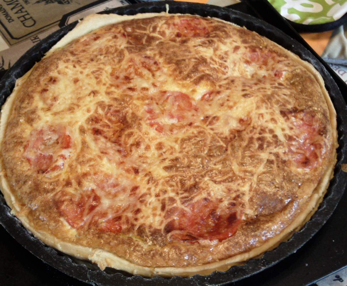 Tarte courgette fromage