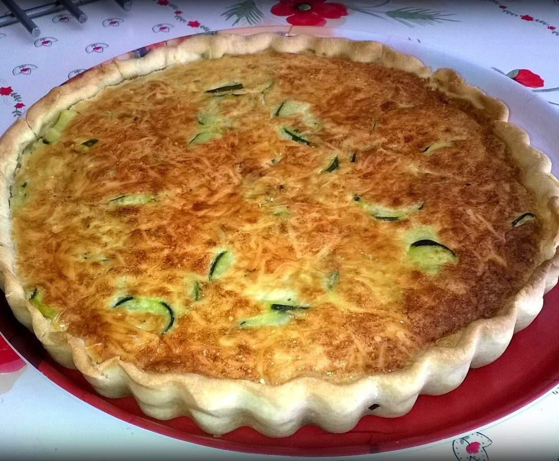tarte courgettes roquefort