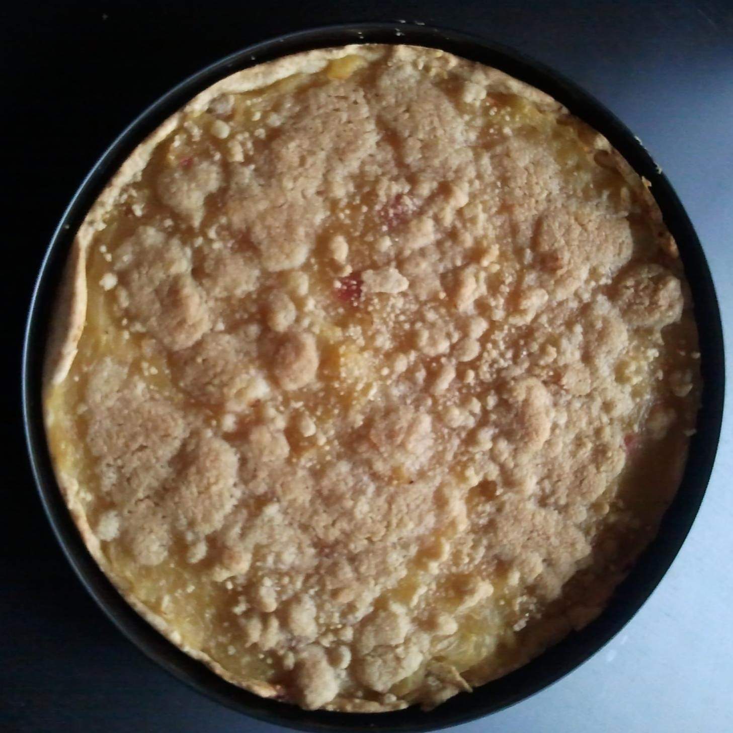 tarte crumble pommes