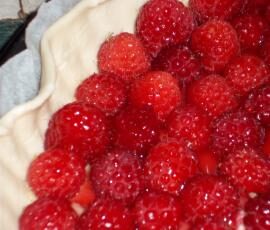 Tarte Framboise-Coco