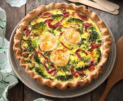 Tarte fromage frais brocolis Façon délice