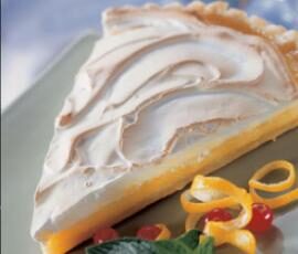 Tarte meringuée au citron