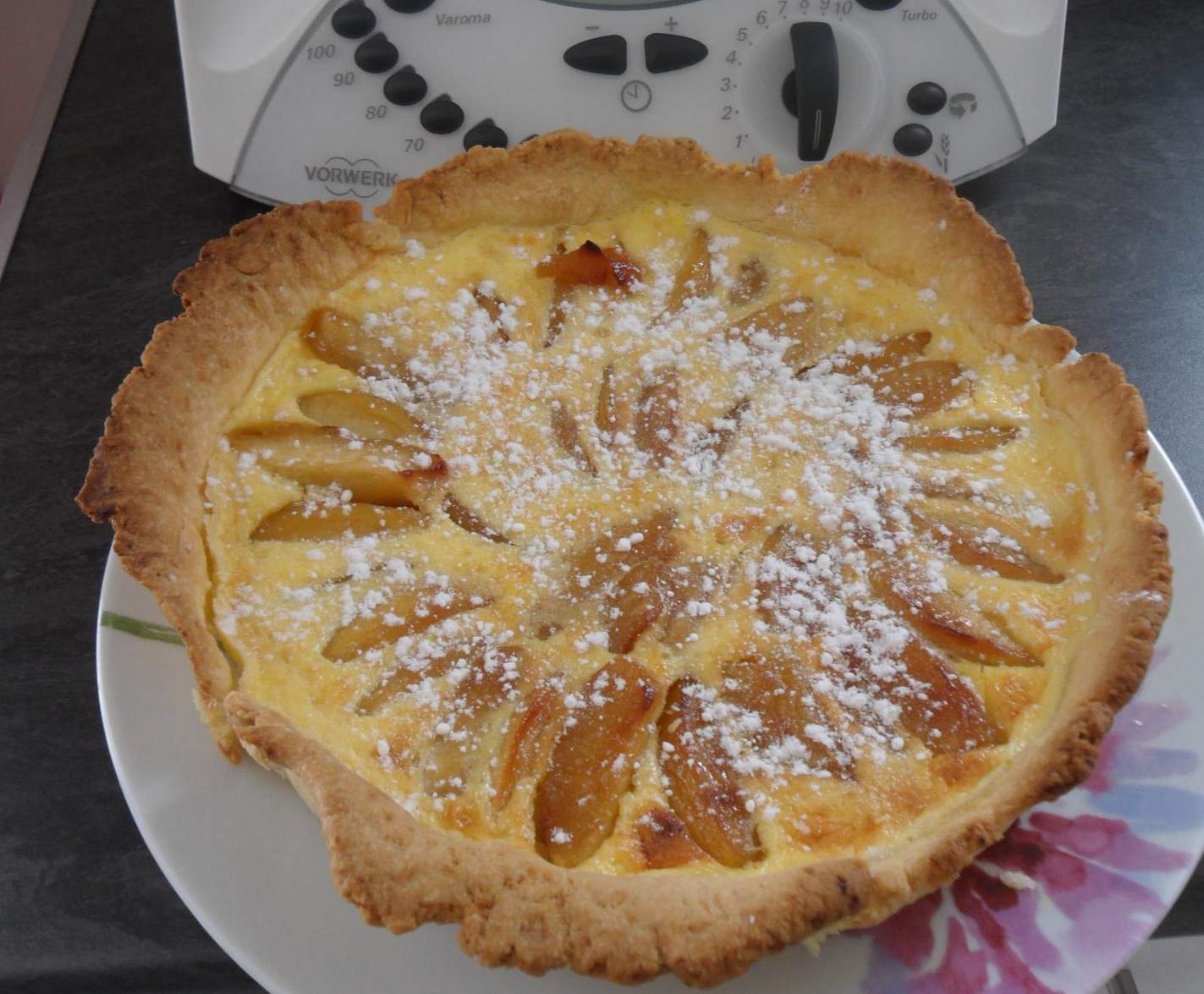 Tarte normande aux pommes