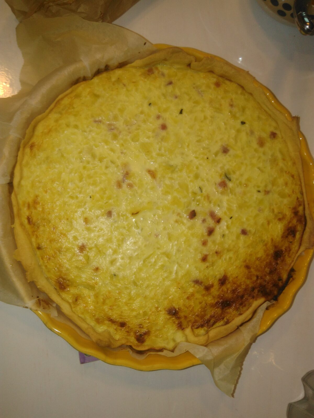 tarte oignons courgettes