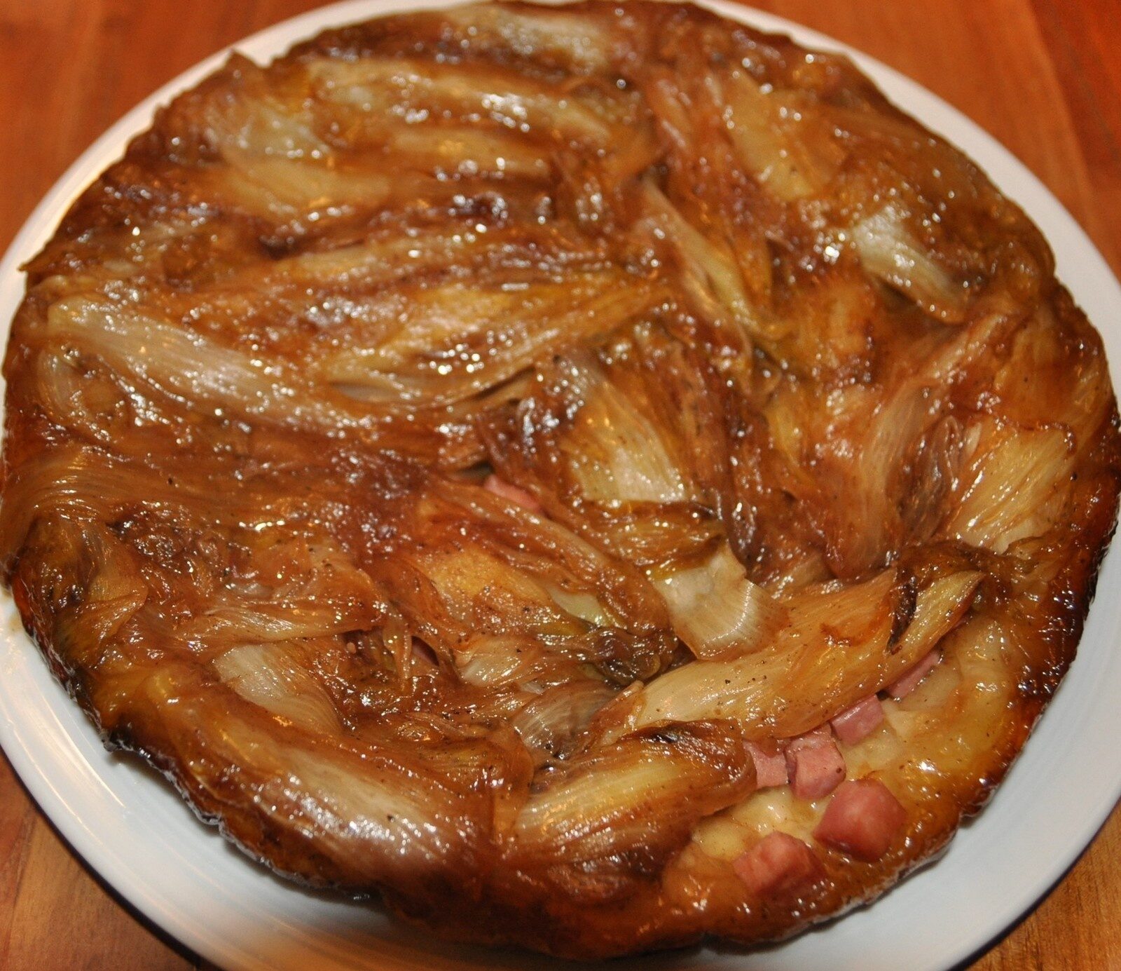 Tarte tatin aux endives