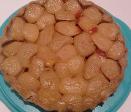TARTE TATIN (pâte brisée à la noisette)