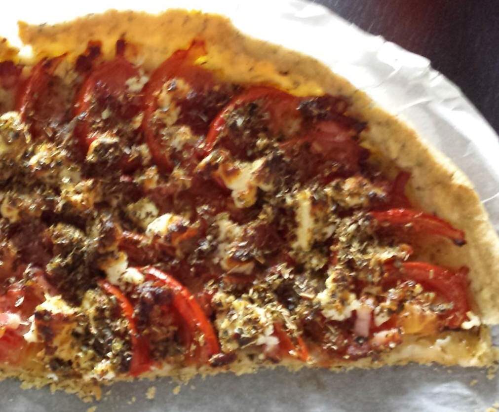 Tarte tomates & chèvre frais