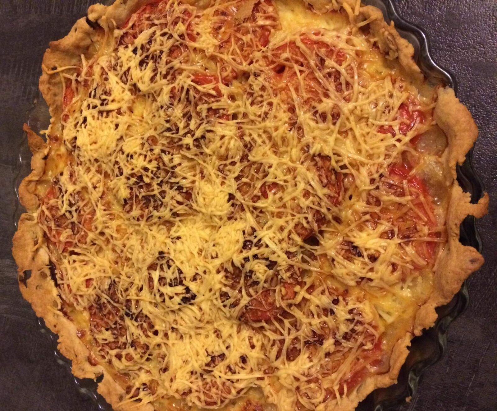 tarte tomates-oignons