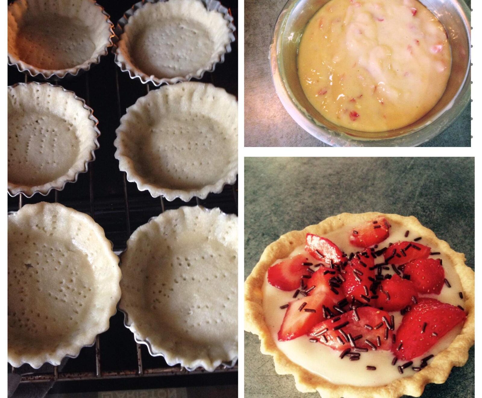 Tartelettes à la fraise