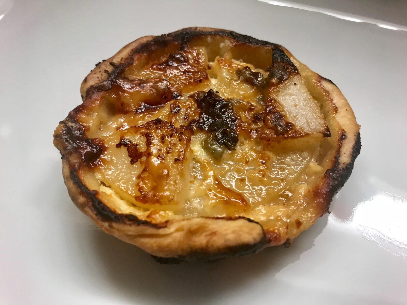 Tartelettes poires roquefort