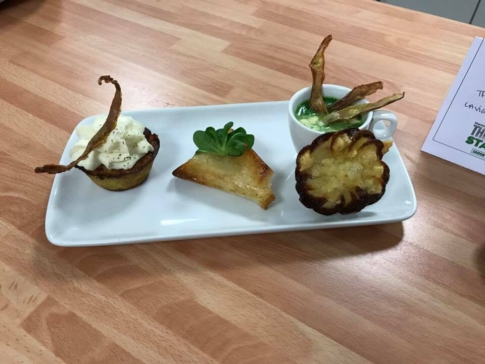 TARTIFLETTE FACON CAFE GOURMAND