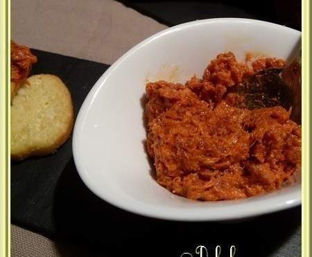 Tartinade de chorizo