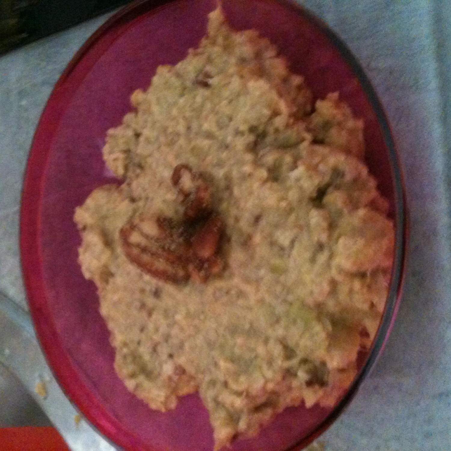 TARTINADE de COURGETTES, CURRY et NOIX DE PÉCAN