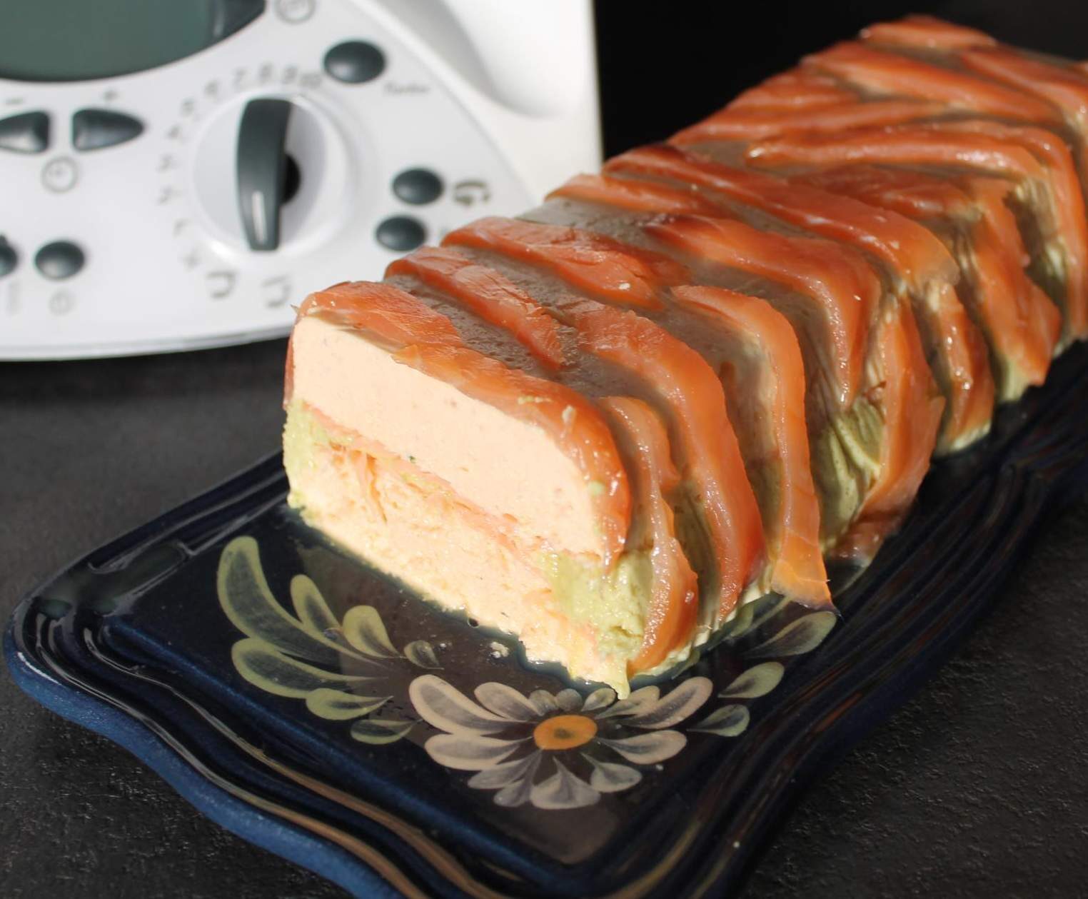 TERRINE AU 2 SAUMONS ET ASPERGES