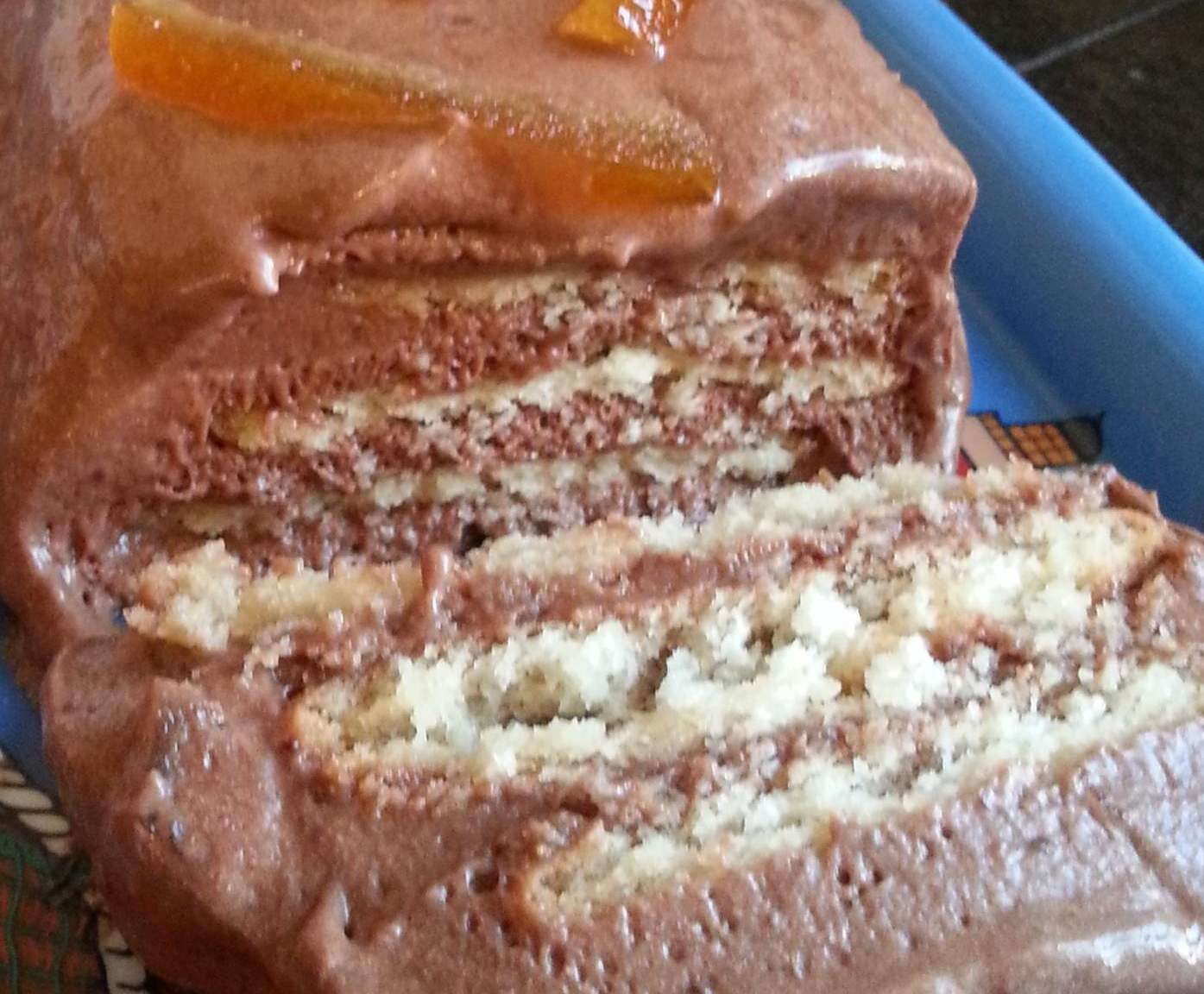 terrine au chocolat orange et petit beurre