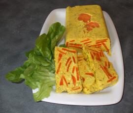 Terrine de légumes au curcuma