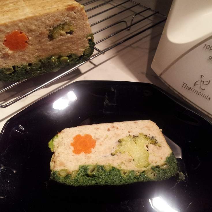 Terrine de poisson aux restes de légumes