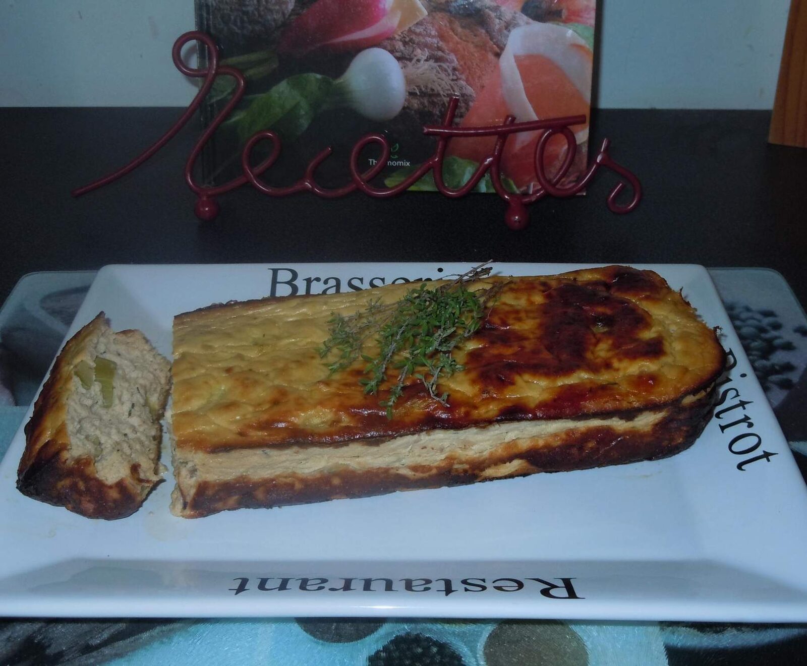 TERRINE DE THON AUX COURGETTES ET THYM