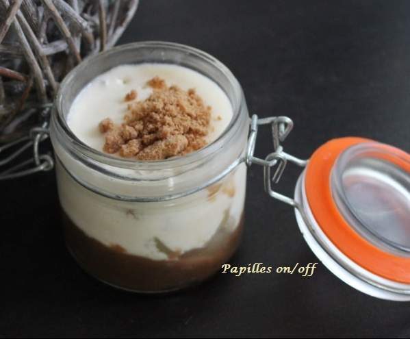 Tiramisu à la crème de marrons, aux poires et aux spéculoos