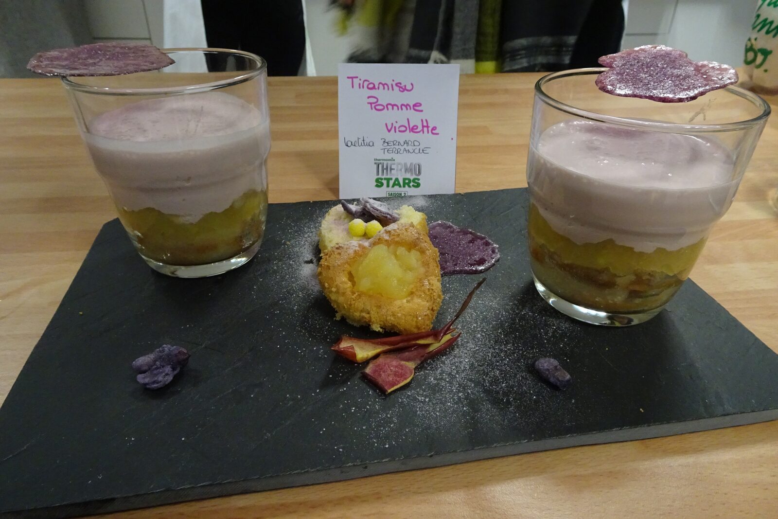 TIRAMISU POMME VIOLETTE
