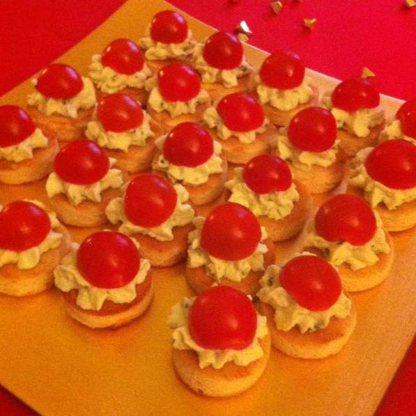 Toast tomate mozzarella