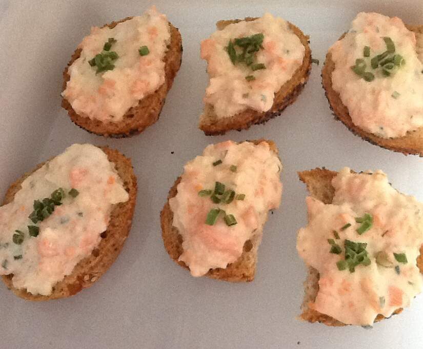 TOASTS à la CAROTTE et à la POMME