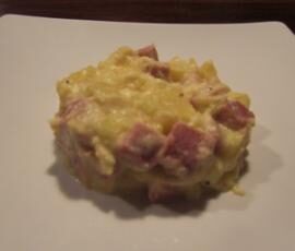 Topinambours et pommes de terre à la crème