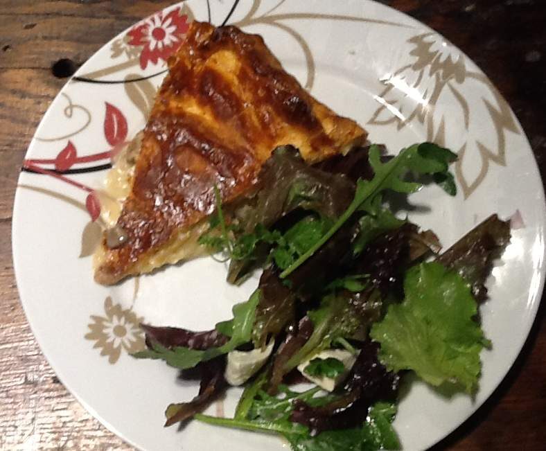 Tourte aux champignons