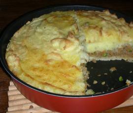 TOURTE GRATINEE A L ORIENTALE