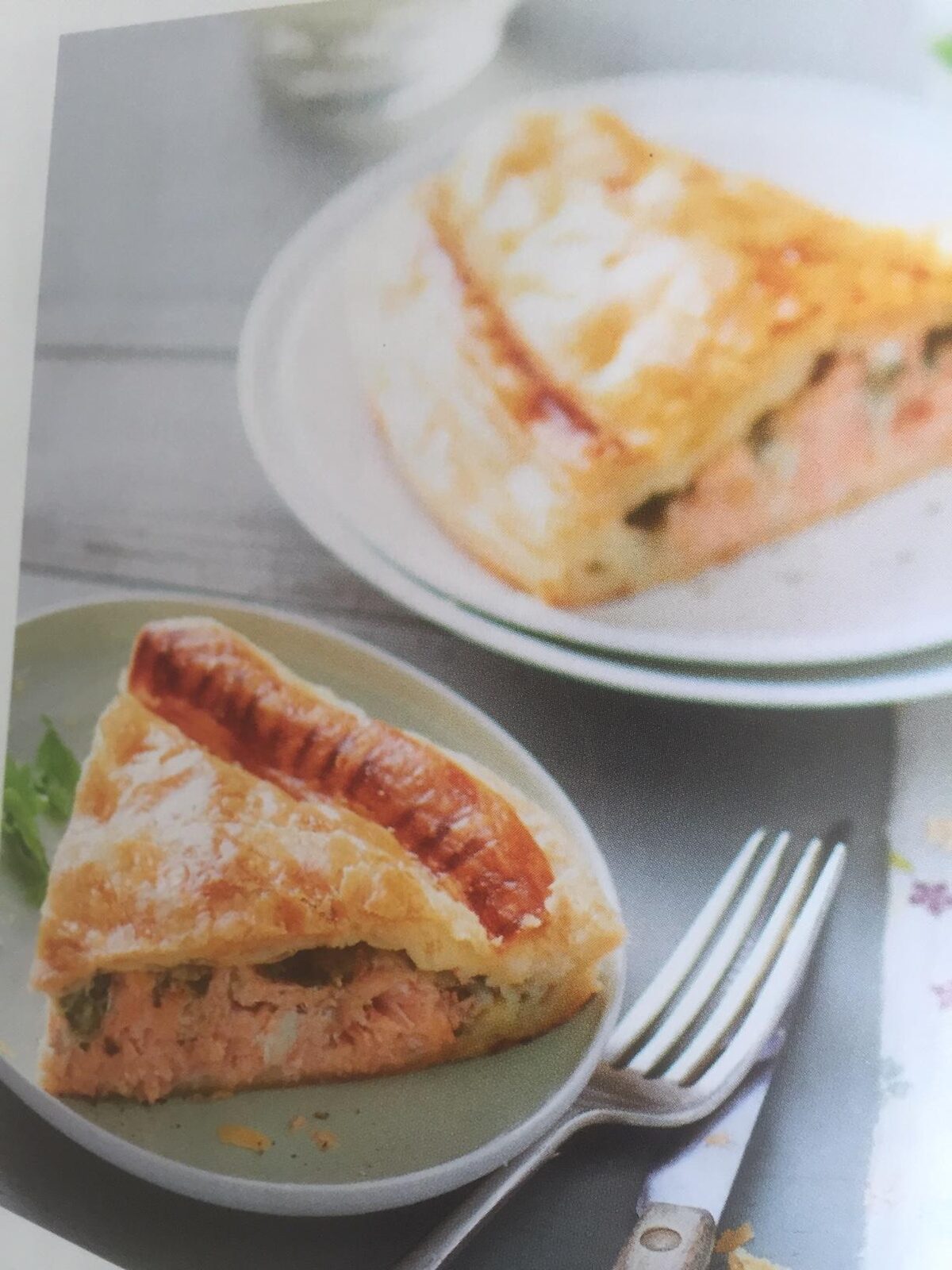 Tourte saumon oseille