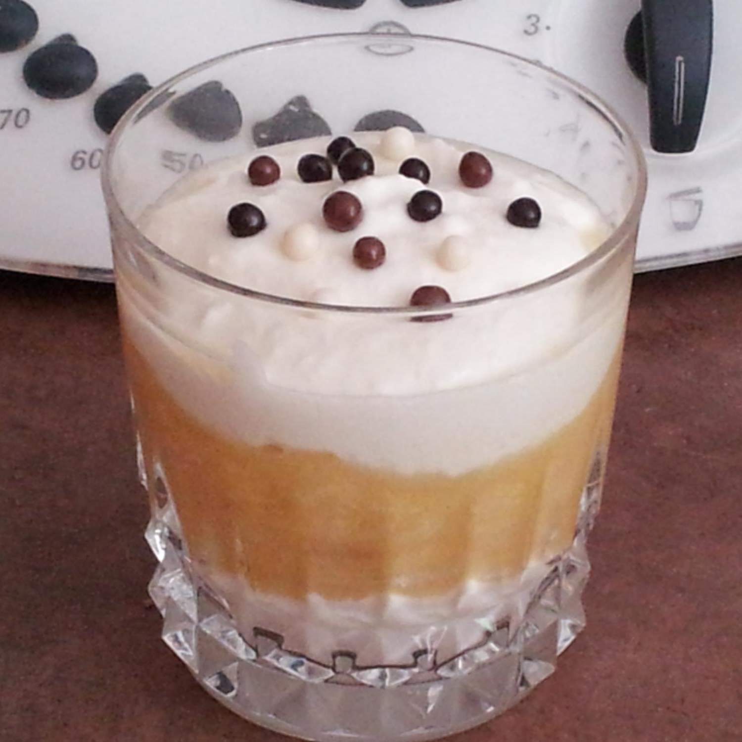 Trifle mousse coco et ananas