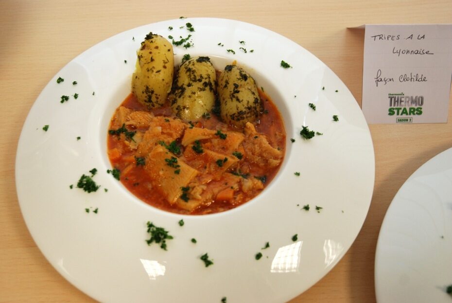 TRIPES A LA LYONNAISE Façon Clotilde