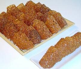 Tuiles Caramélisées à l'Orange