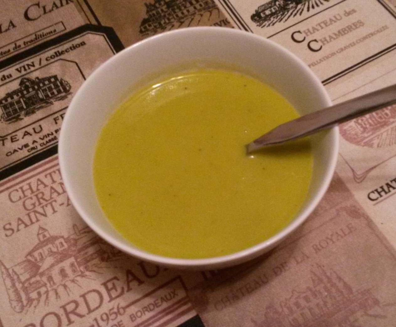 Variante de Velouté poireau pommes de terre & carotte