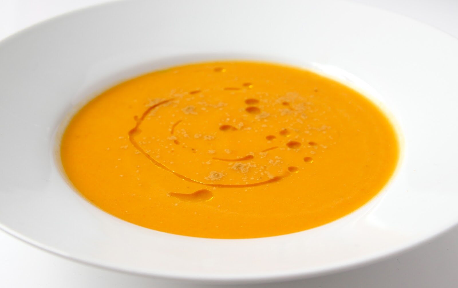Variante Soupe de potimarron à l'huile de noisette