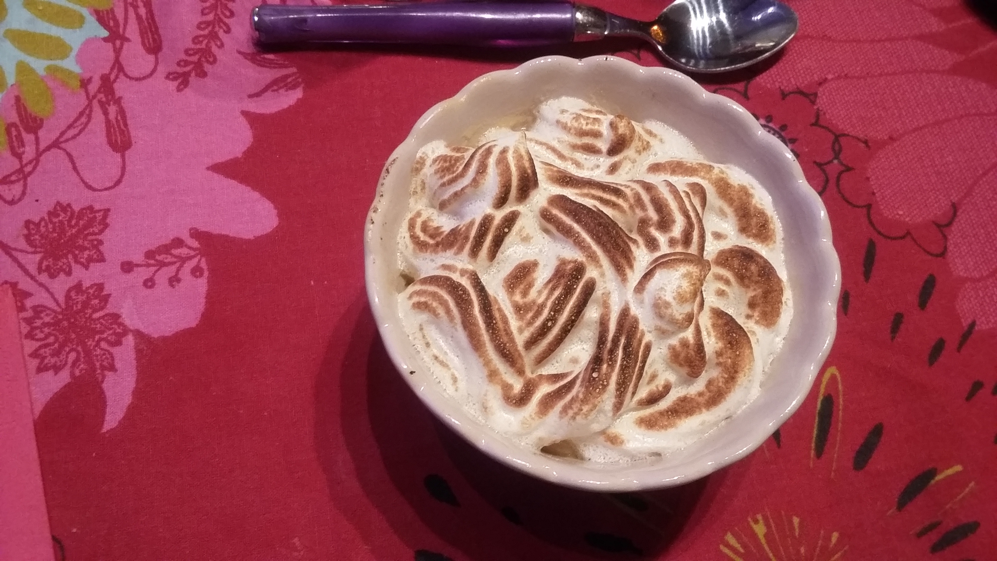 Variante Tarte au citron destructurée