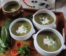 Velouté à l'oseille