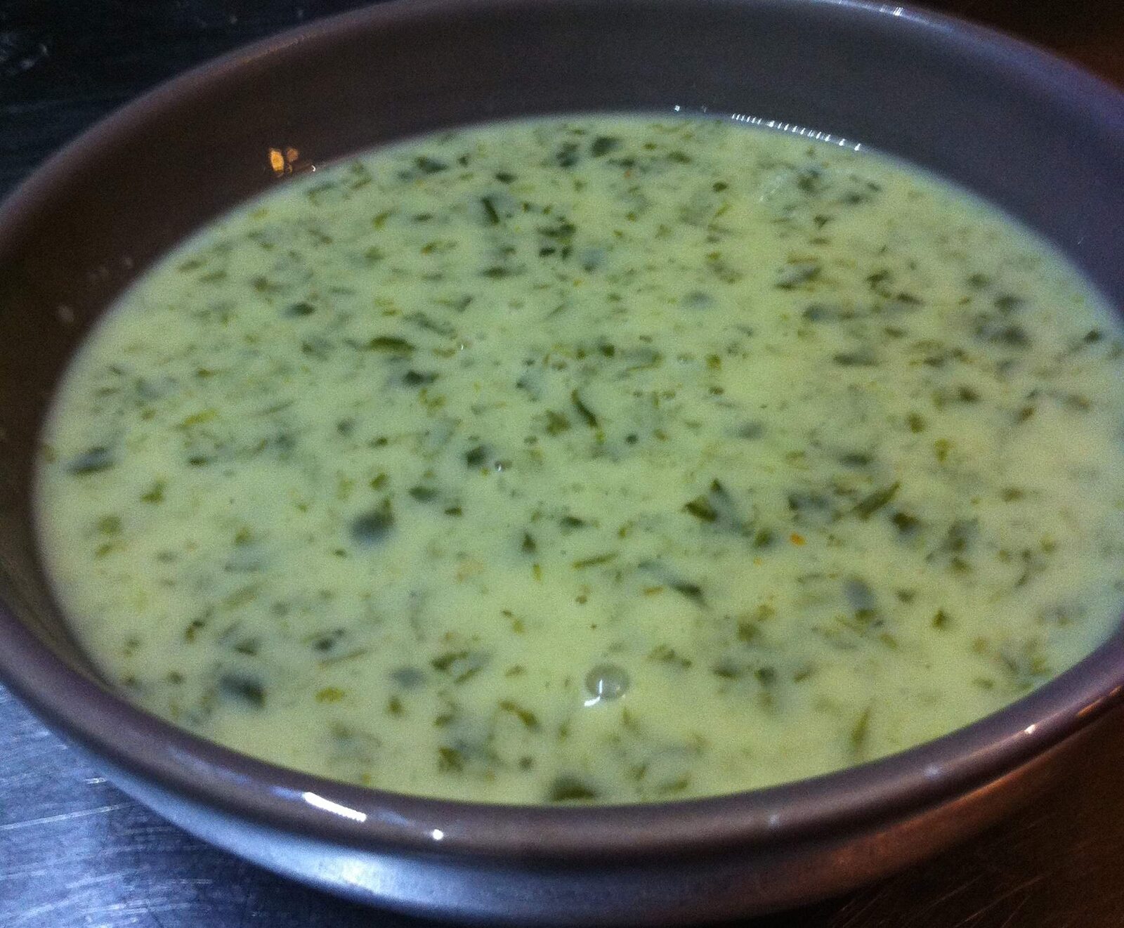 VELOUTE AIL DES OURS TAPIOCA